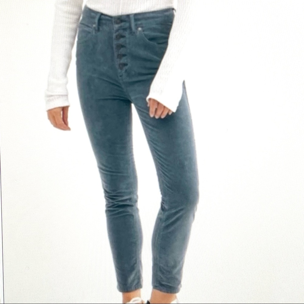 NWOT Fee People Sunchaser Corduroy Skinny Pants